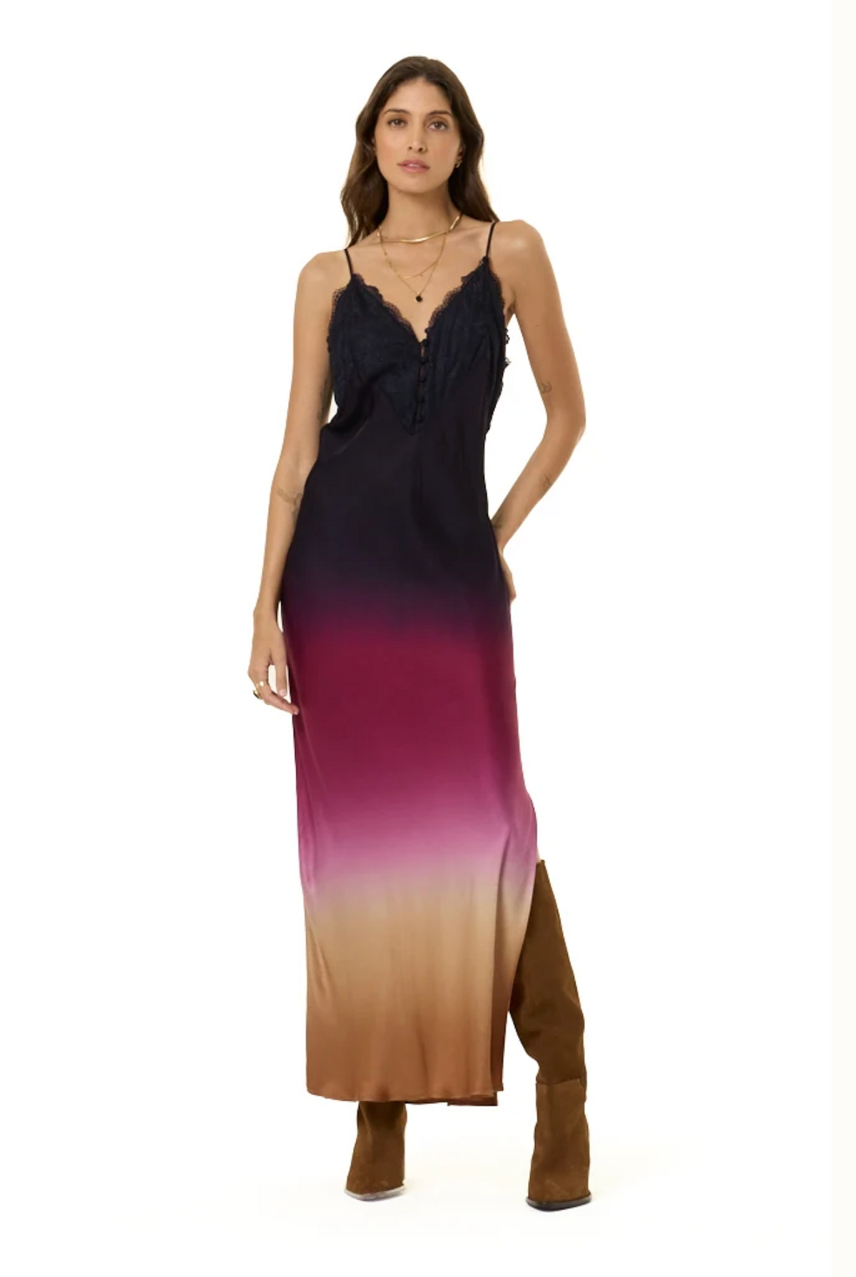 Lacci Slip Dress // Wholegrain Ombre
