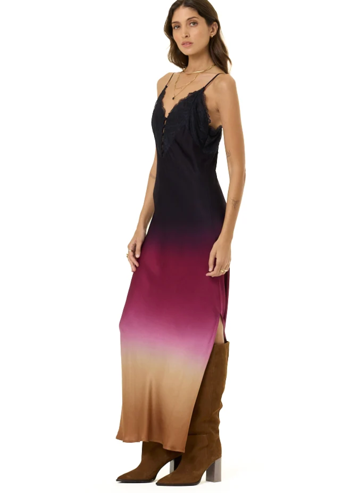 Lacci Slip Dress // Wholegrain Ombre