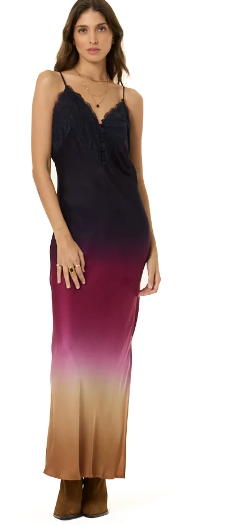 Lacci Slip Dress // Wholegrain Ombre