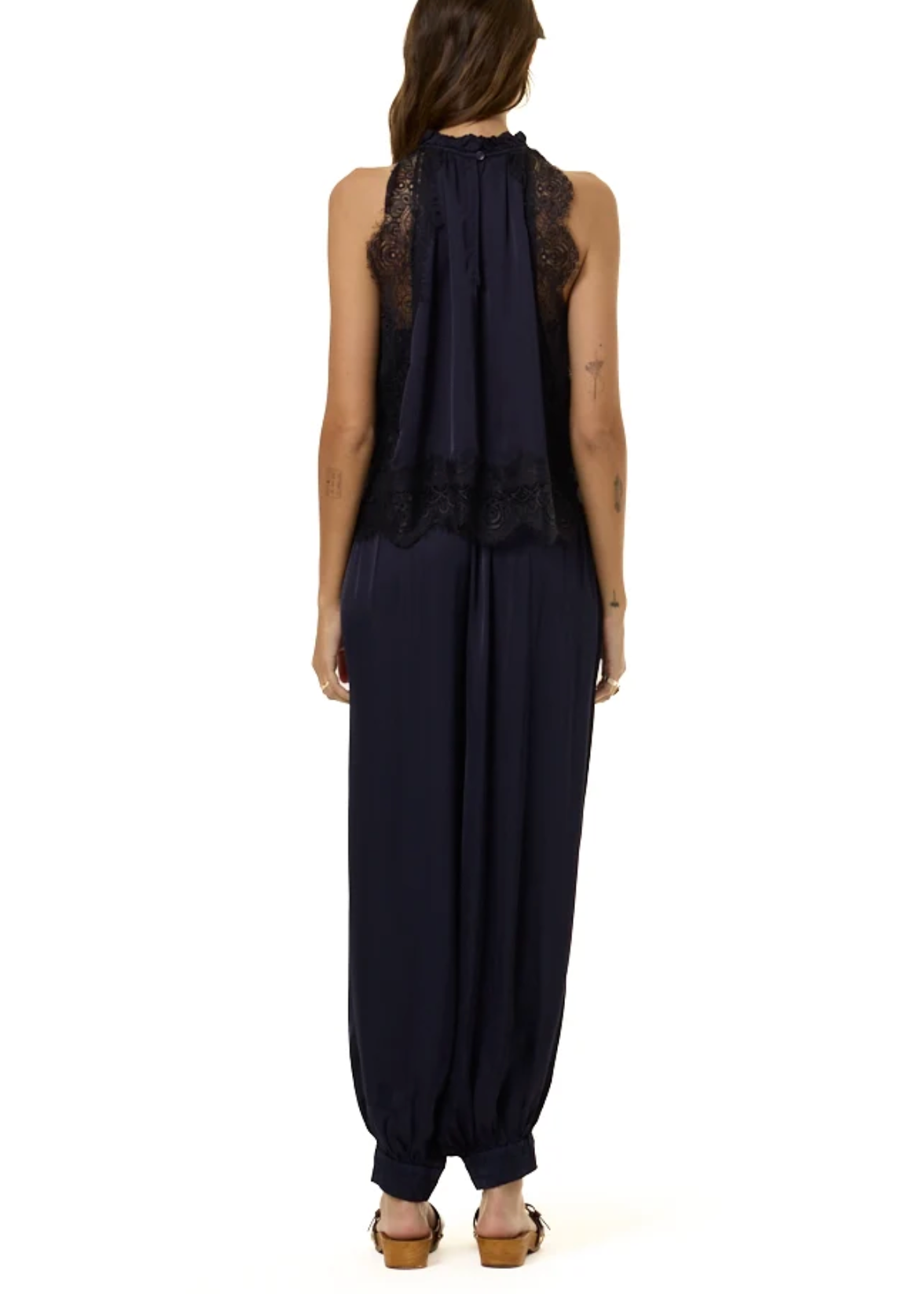 Celest Lace Top // Midnight