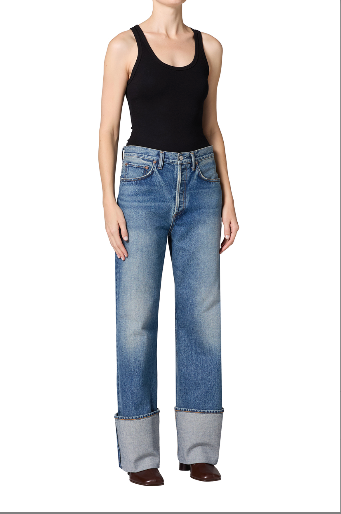Big Cuff Jean by AGOLDE