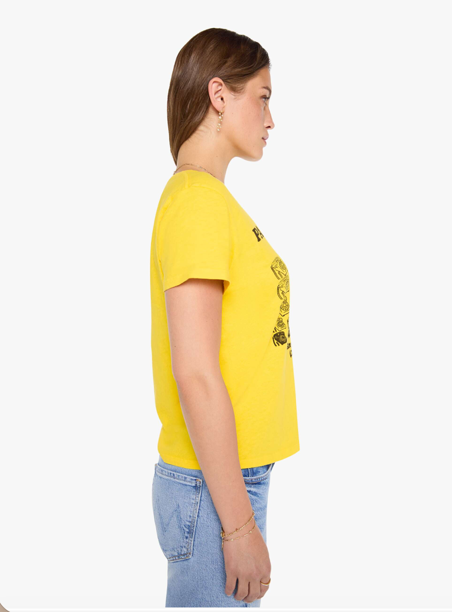 The Lil Goodie Goodie - Party on the Phone Yellow T-shirt