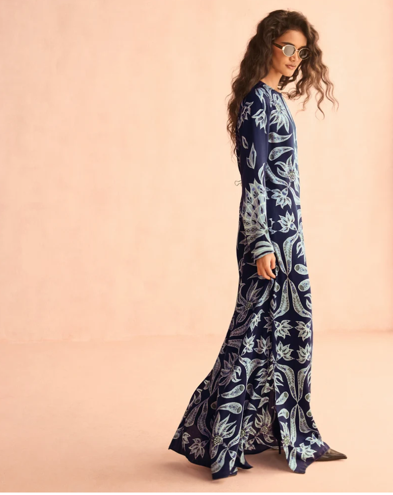 Parker Maxi Dress in Alexia Nightfall