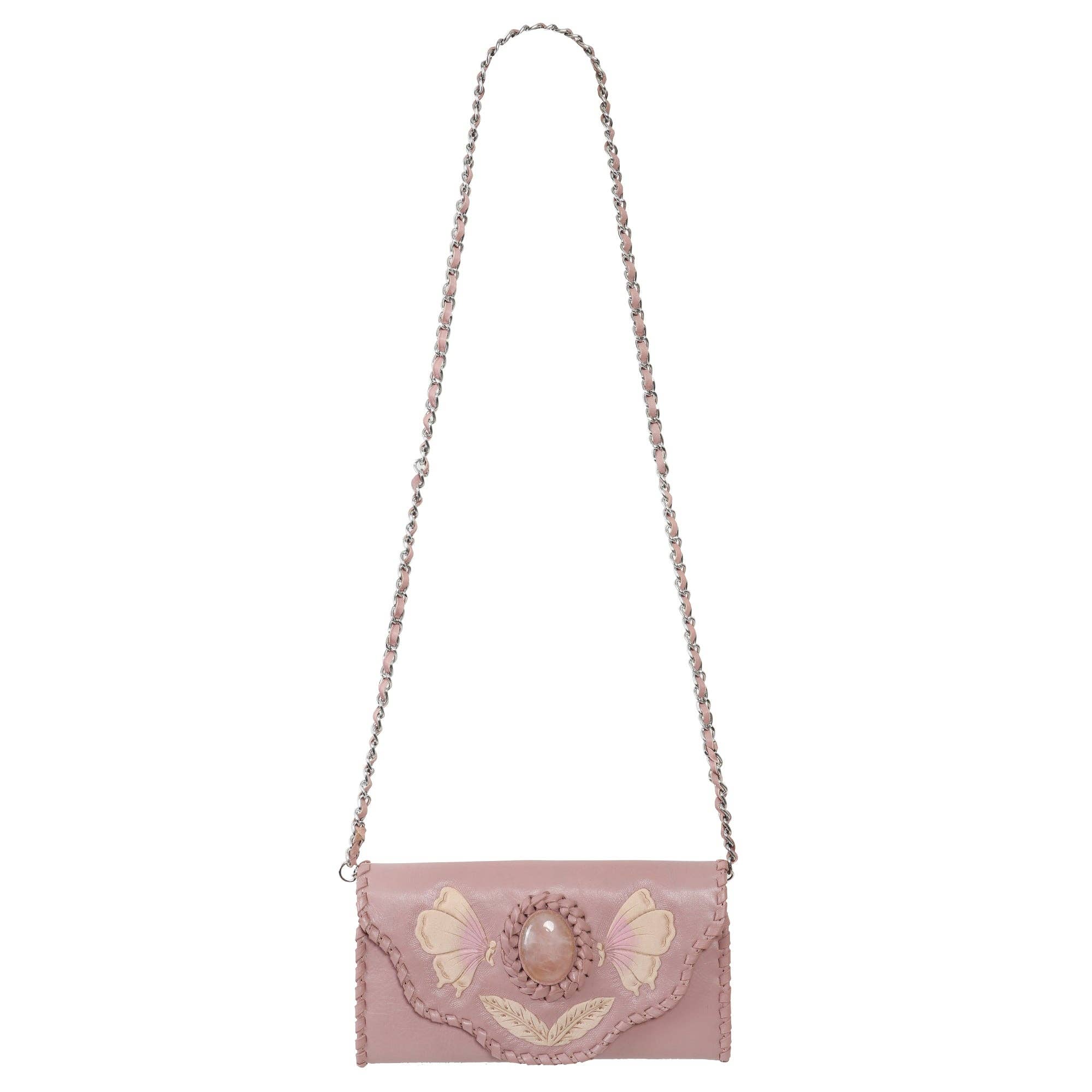 Monarch Wallet in Dusty Pink