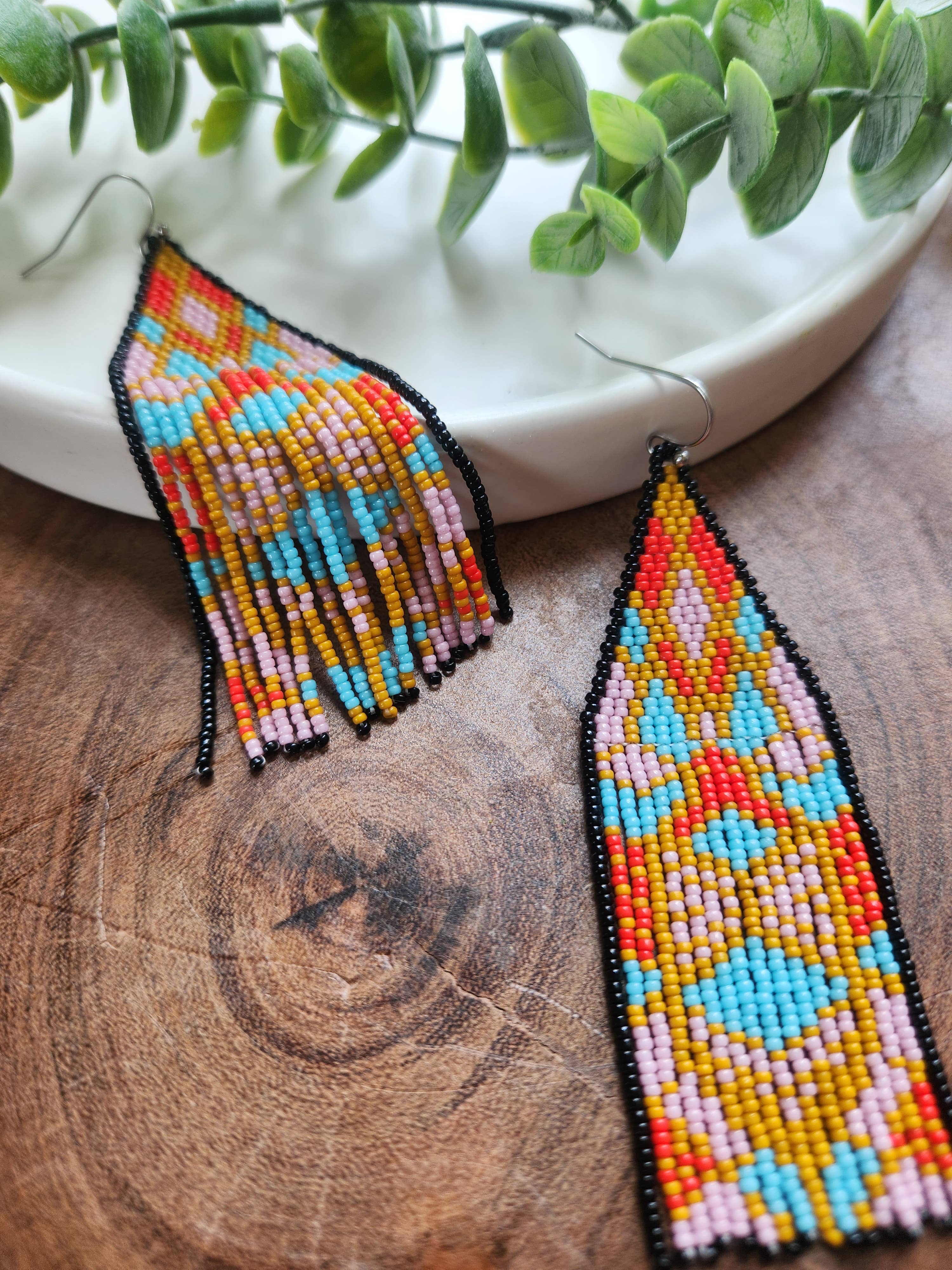 Bright Stain Glass Fringe