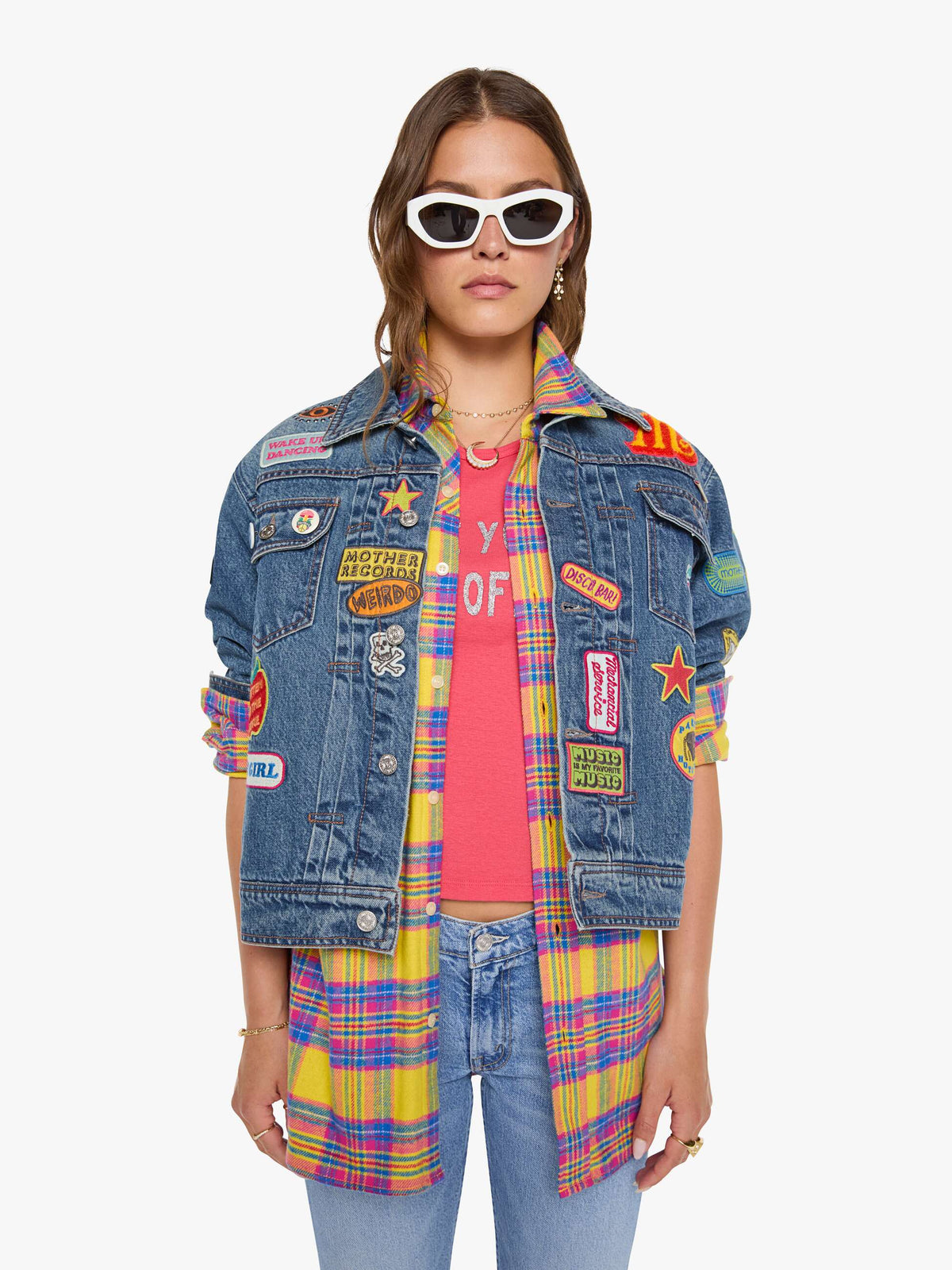 The Duo Jacket - Denim World Tour Wur by Mother