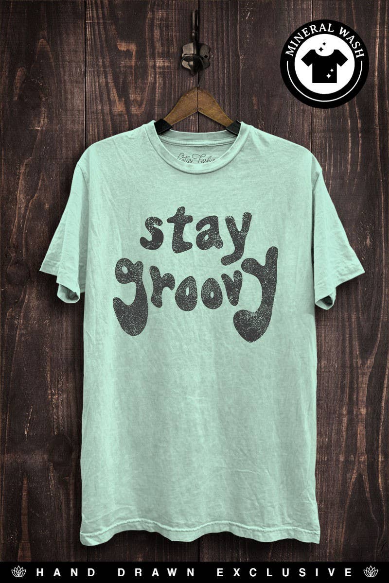 Stay Groovy Graphic Top
