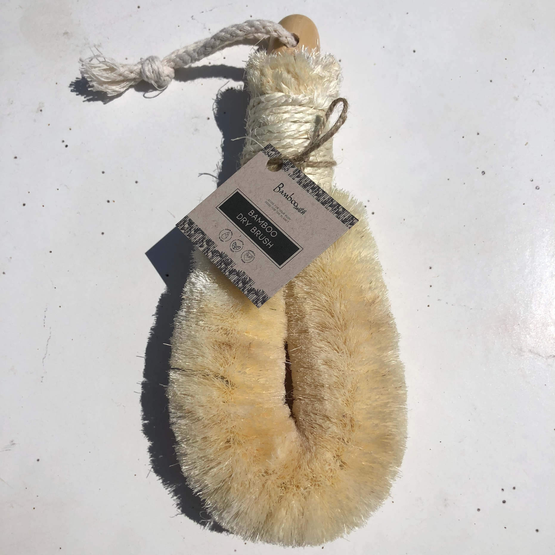 Sisal Exfoliating Dry Brush | Earth Day Bestseller