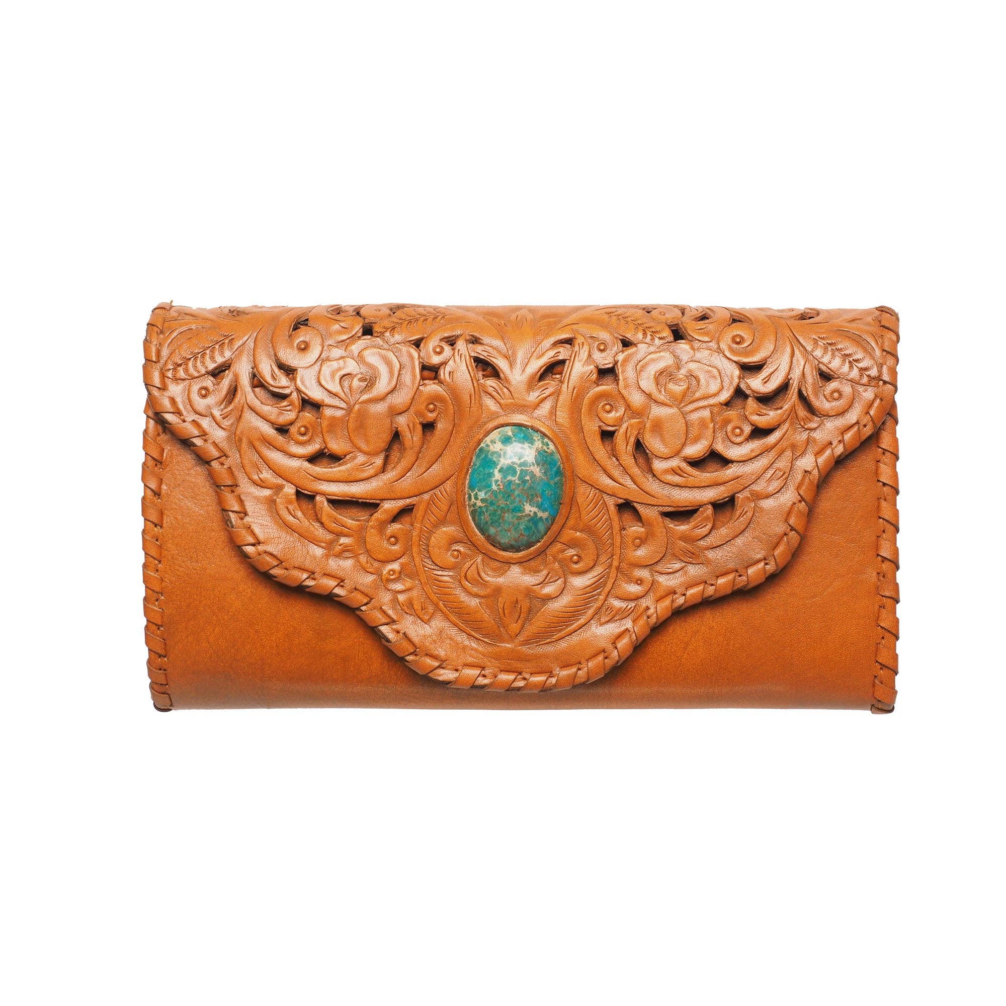 Delilah Wallet Antique Tan