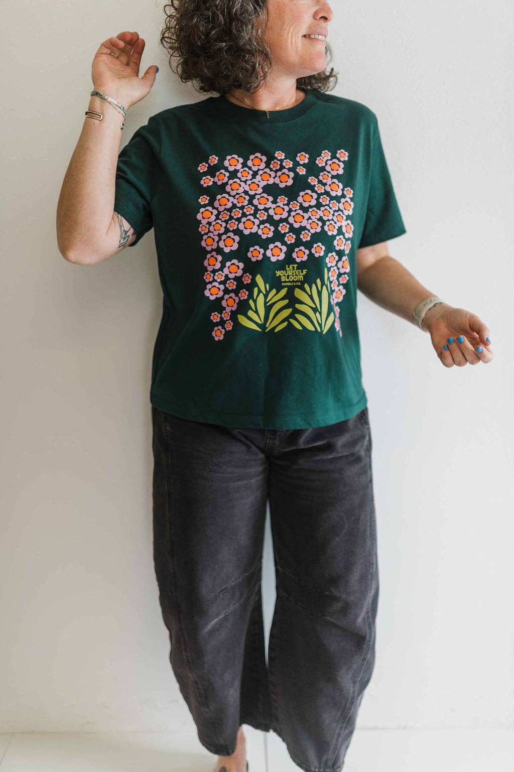 Let yourself bloom | vintage forest crop