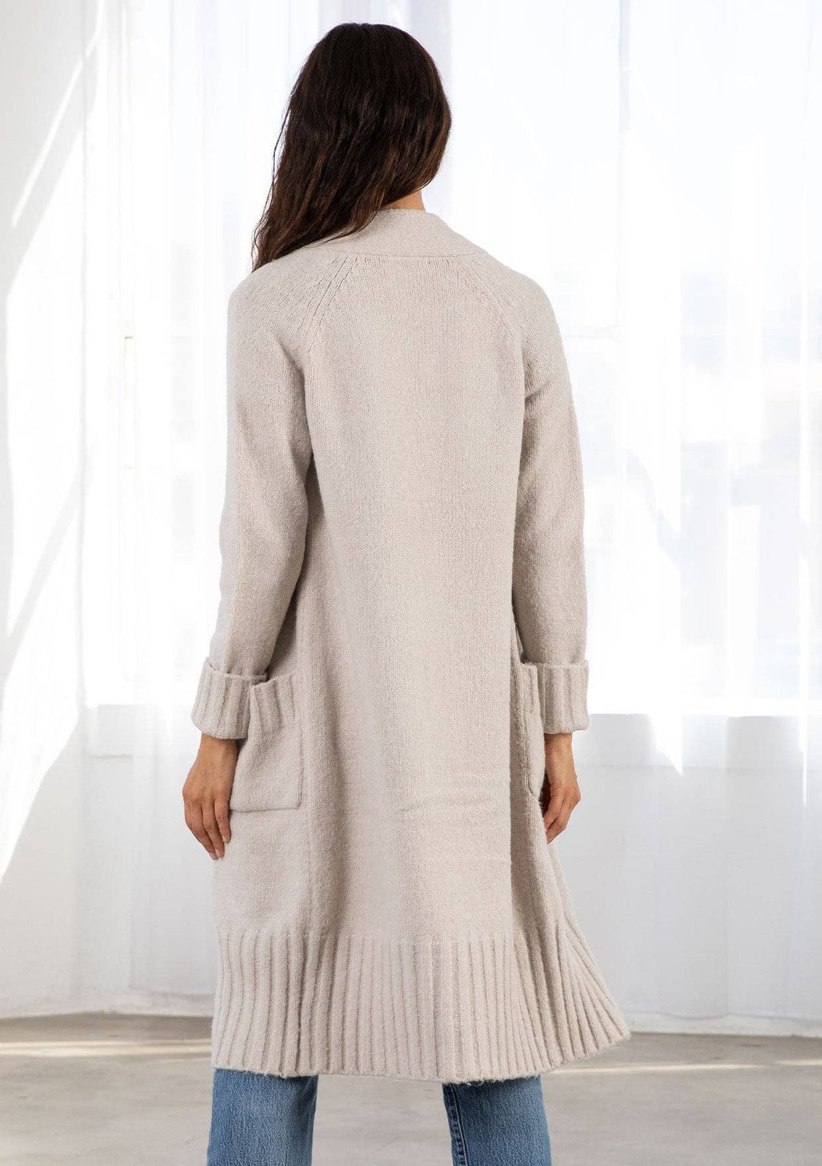 Mid Length Cardigan