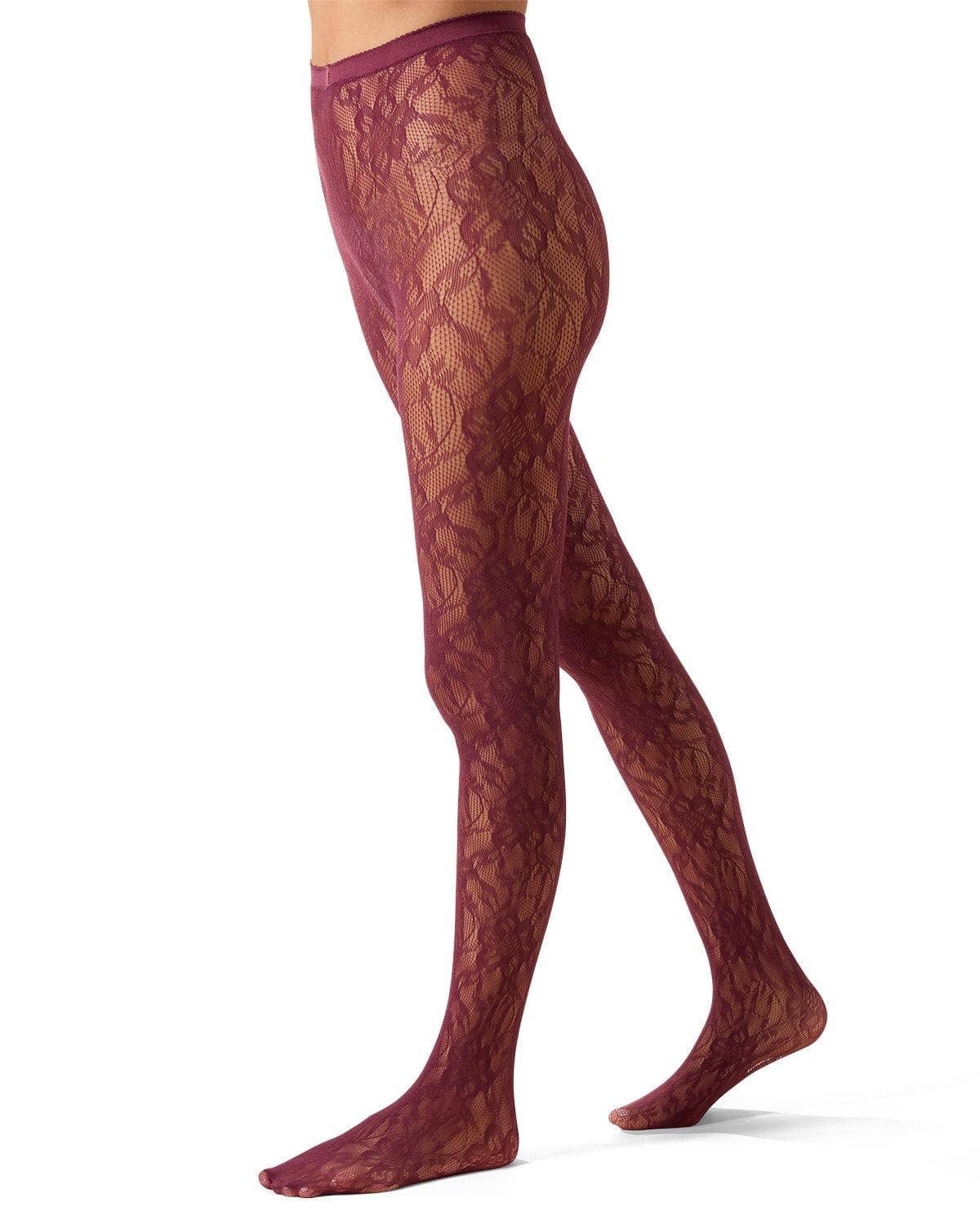 Blooming Floral Net Tights