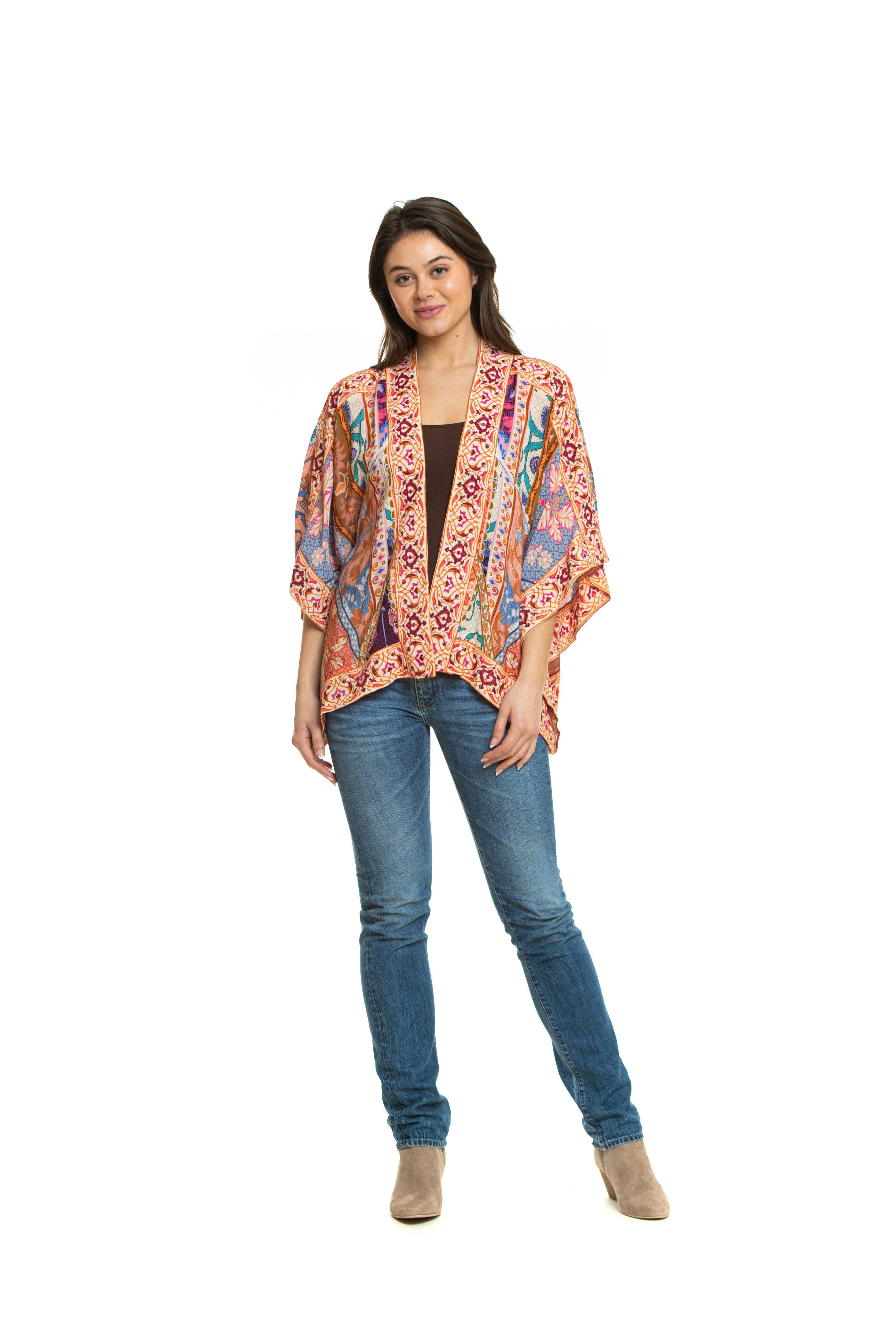 Peach Raelyn Kimono