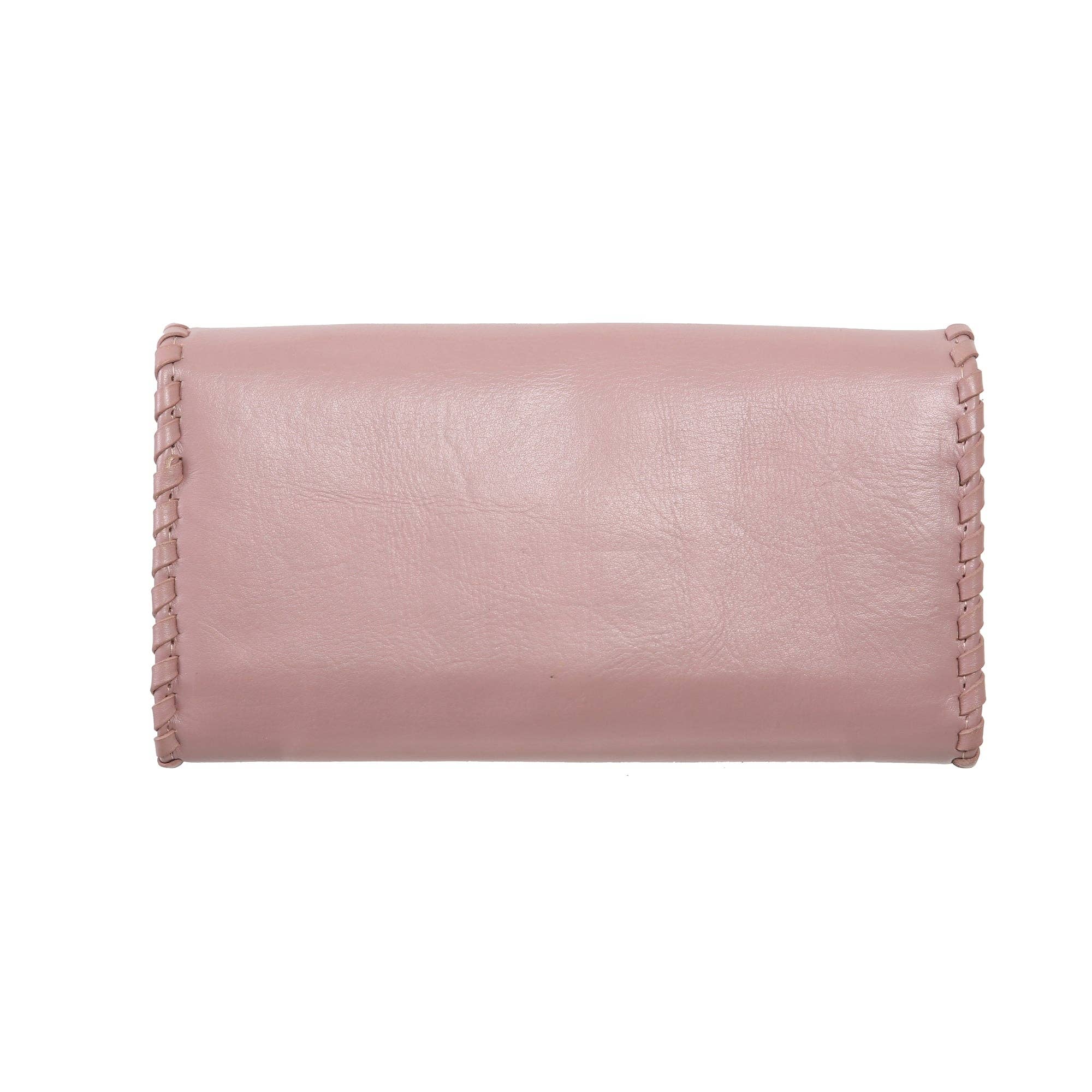 Monarch Wallet in Dusty Pink