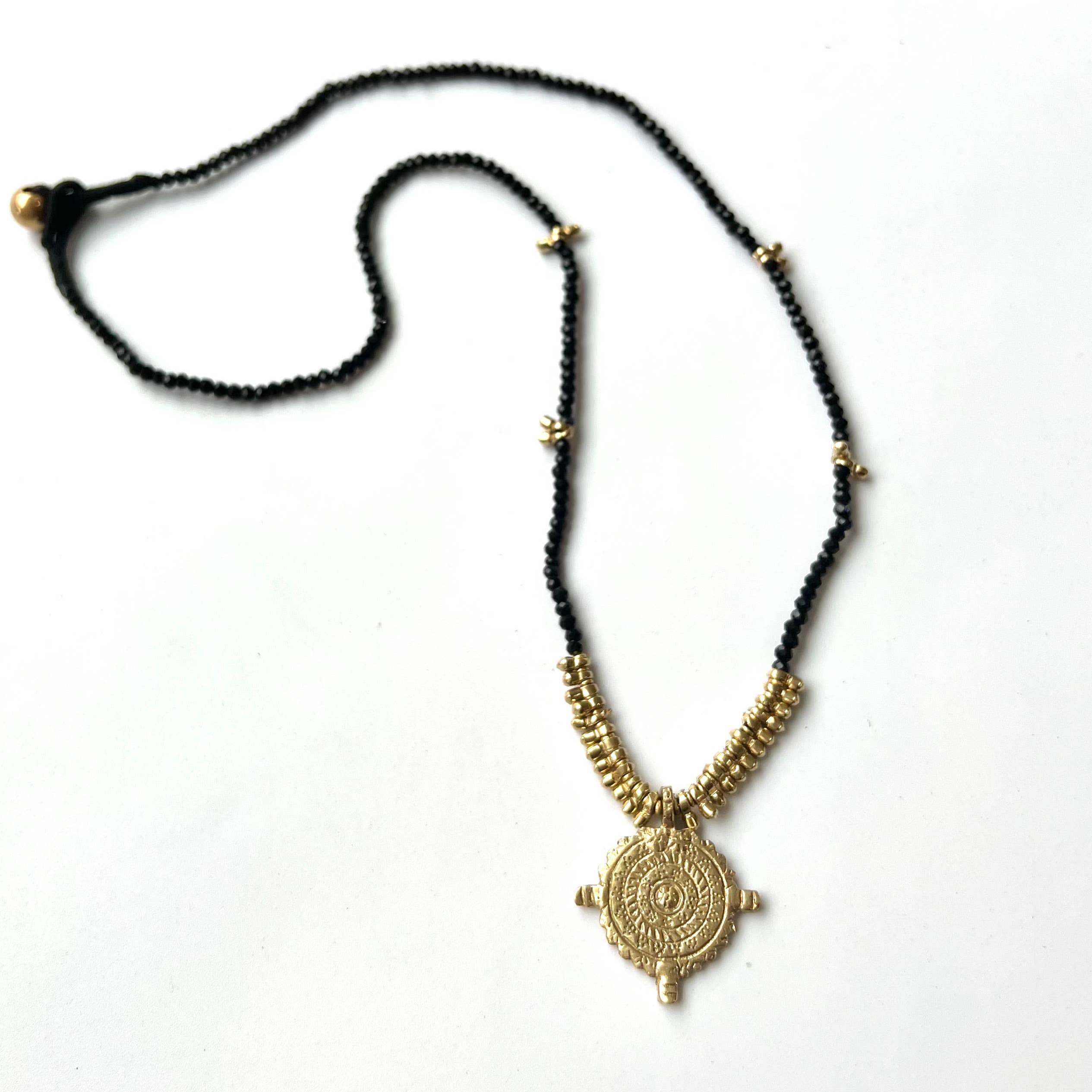 Beaded Amulet Necklace