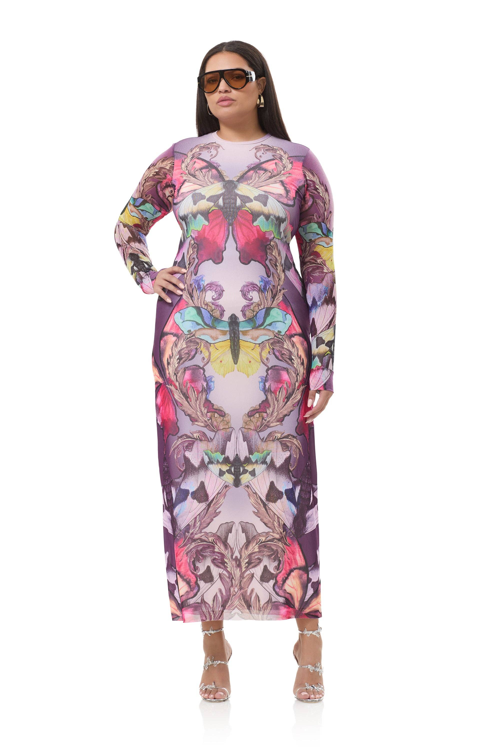 Didi Dress - Ornate Butterfly