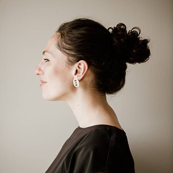 Gallatin Studs // Turquoise Earrings