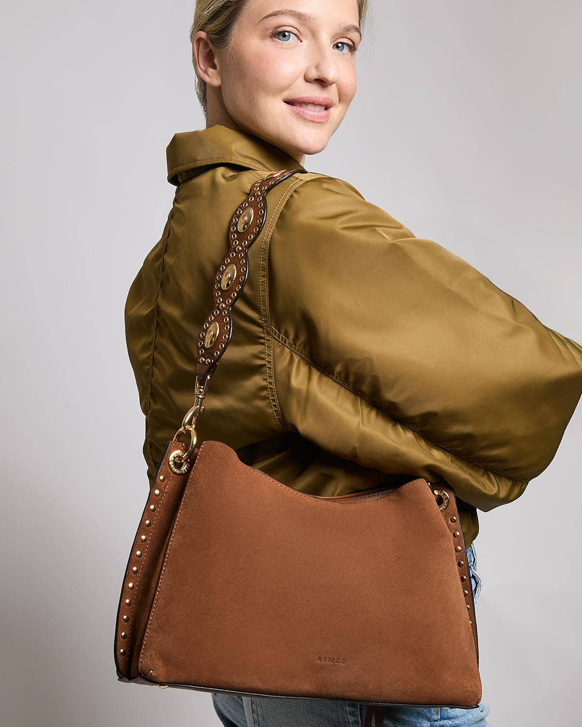 Roma Double Entry Shoulder Bag