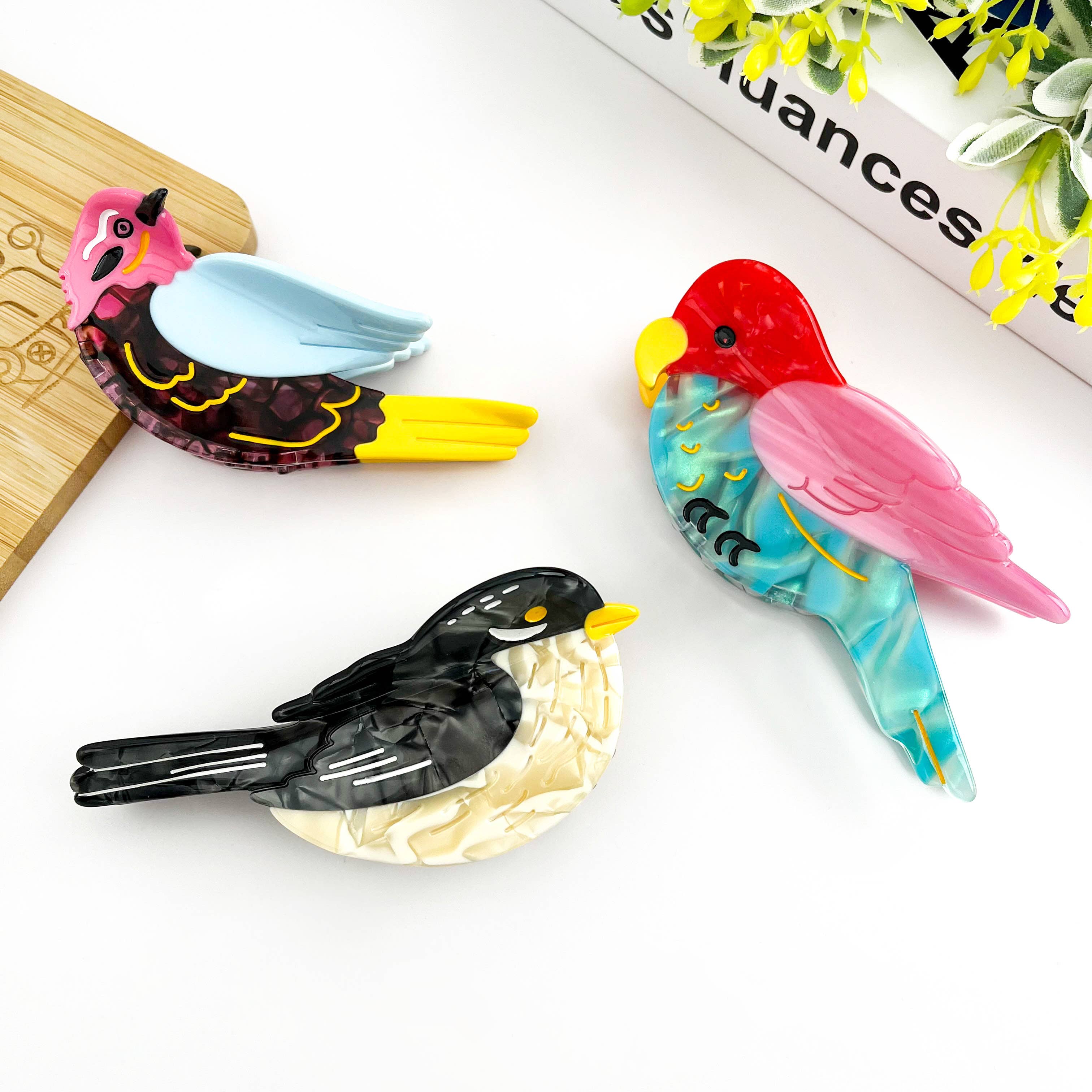 Swallow Hair Clip, Parrot Claw Clip